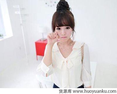 轻松抢镜十款花苞盘发-第5张图片-货源库