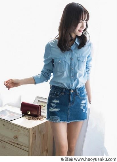 无印花，纯色很美妙
