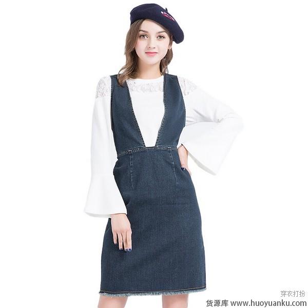 牛仔连衣裙,左边乖巧右边叛逆-第7张图片-货源库 牛仔连衣裙,左边乖巧右边叛逆-第7张图片-货源库