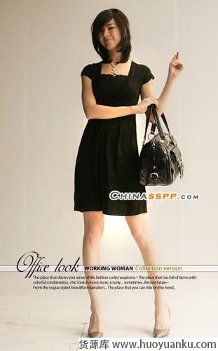 典雅黑色调职业装 七款典雅黑色调职业装-第1张图片-货源库