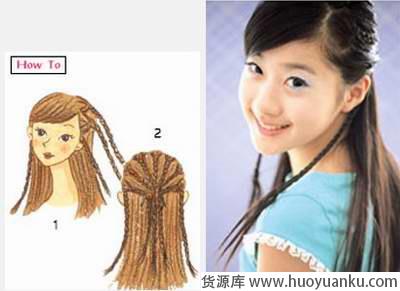 清纯俏丽发型DIY 三款清纯俏丽发型DIY-第1张图片-货源库