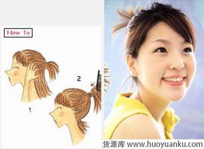三款清纯俏丽发型DIY-第2张图片-货源库 三款清纯俏丽发型DIY-第2张图片-货源库