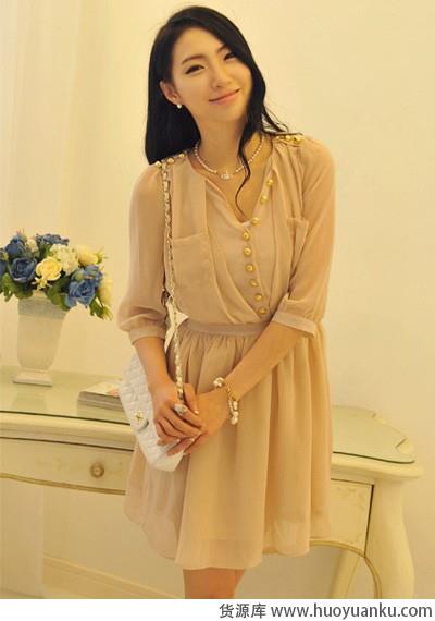 温婉女人味连衣裙-第5张图片-货源库 温婉女人味连衣裙-第5张图片-货源库