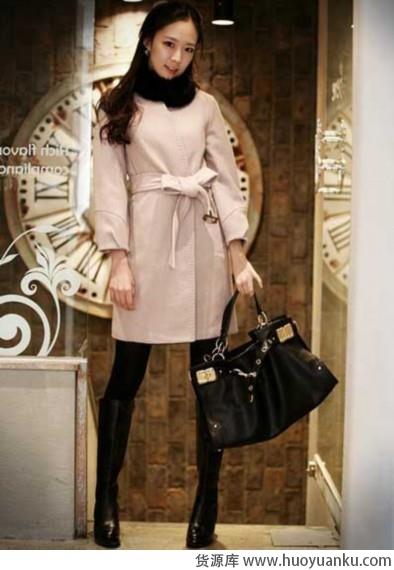 优雅别致长款毛呢大衣-第4张图片-货源库 优雅别致长款毛呢大衣-第4张图片-货源库