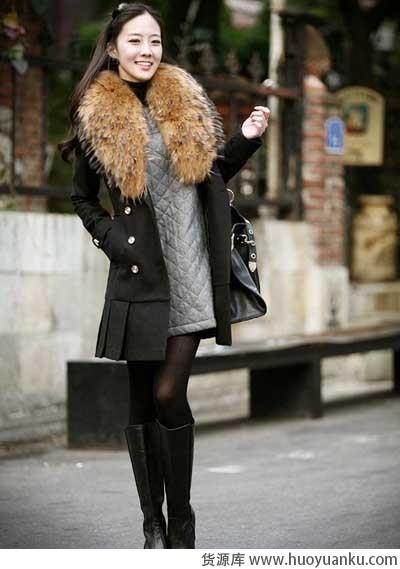 优雅别致长款毛呢大衣-第5张图片-货源库 优雅别致长款毛呢大衣-第5张图片-货源库