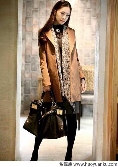 优雅别致长款毛呢大衣-第7张图片-货源库 优雅别致长款毛呢大衣-第7张图片-货源库