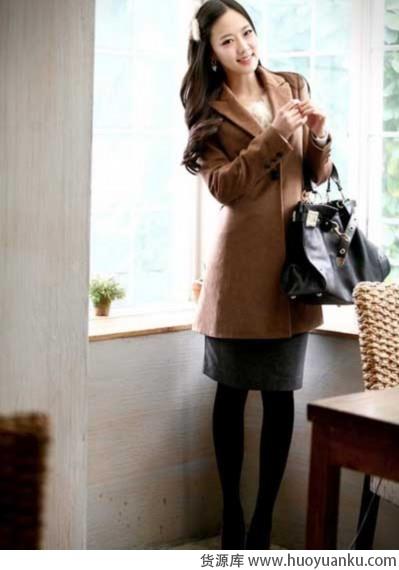优雅别致长款毛呢大衣-第9张图片-货源库 优雅别致长款毛呢大衣-第9张图片-货源库