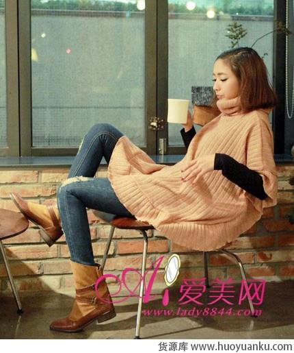 彩色毛衣的抢眼穿搭-第3张图片-货源库 彩色毛衣的抢眼穿搭-第3张图片-货源库