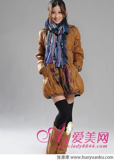清新典雅印花棉服-第6张图片-货源库 清新典雅印花棉服-第6张图片-货源库