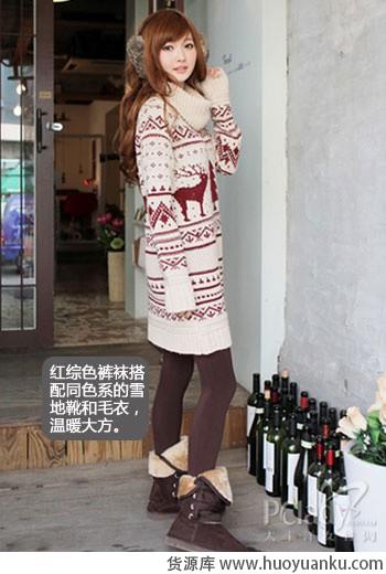 长款毛衣让你焕然一新